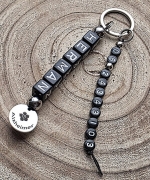 Sleutelhanger Alzheimer of Dementie met naam 