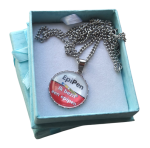 Medische ketting rvs Epipen Medische ketting rvs Epipen