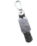 Alzheimer of dementie sleutelhanger paracord 