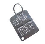 Dogtag hond stoer incl. sleutelringsetje Dogtag hond stoer incl. sleutelringsetje