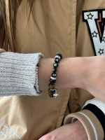Kindersieraden: armbandje met naam model "tijger"  