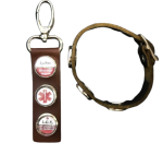 Clicks chunk armband of sleutelhanger leer medisch Clicks chunk armband of sleutelhanger leer medisch