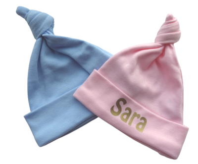 Babymutsje met naam newborn