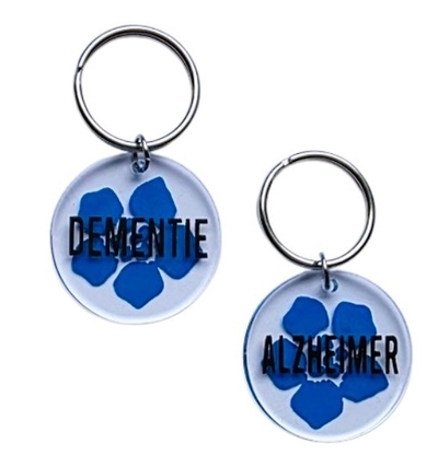 Alzheimer of Dementie sleutelhanger plexiglas